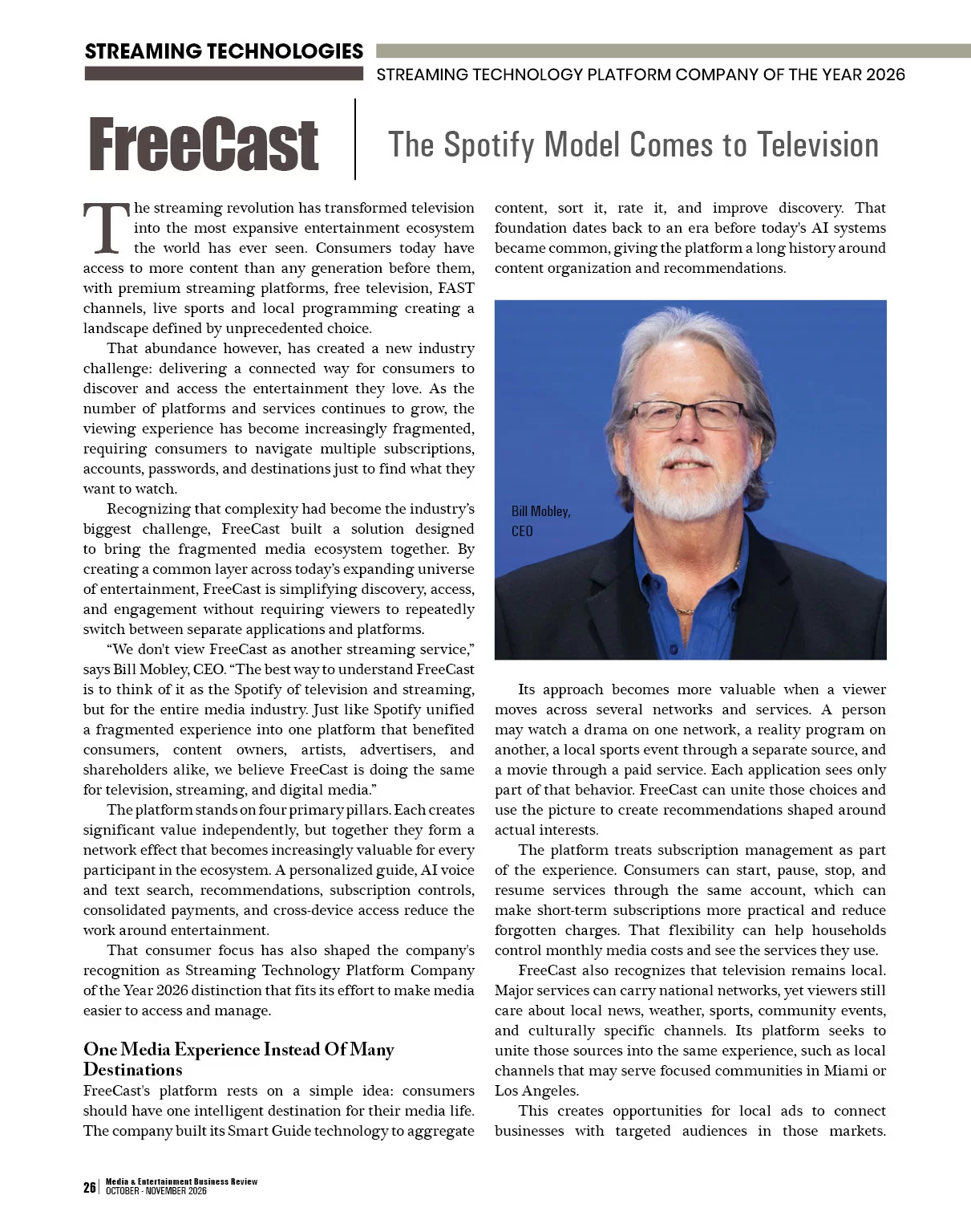 Production Services | Media Entertainment Business Review