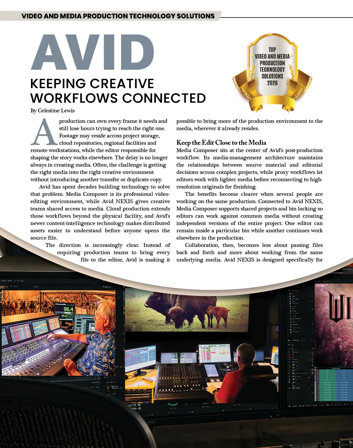  Production Services | Media Entertainment Business Review